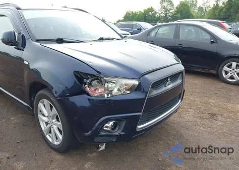 2012 Mitsubishi Outlander Sport Se из США, поврежденный, VIN JA4AR4AU1CZ010825